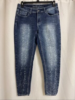 Revolution by Revolt bleach splatter jeans. Size 14